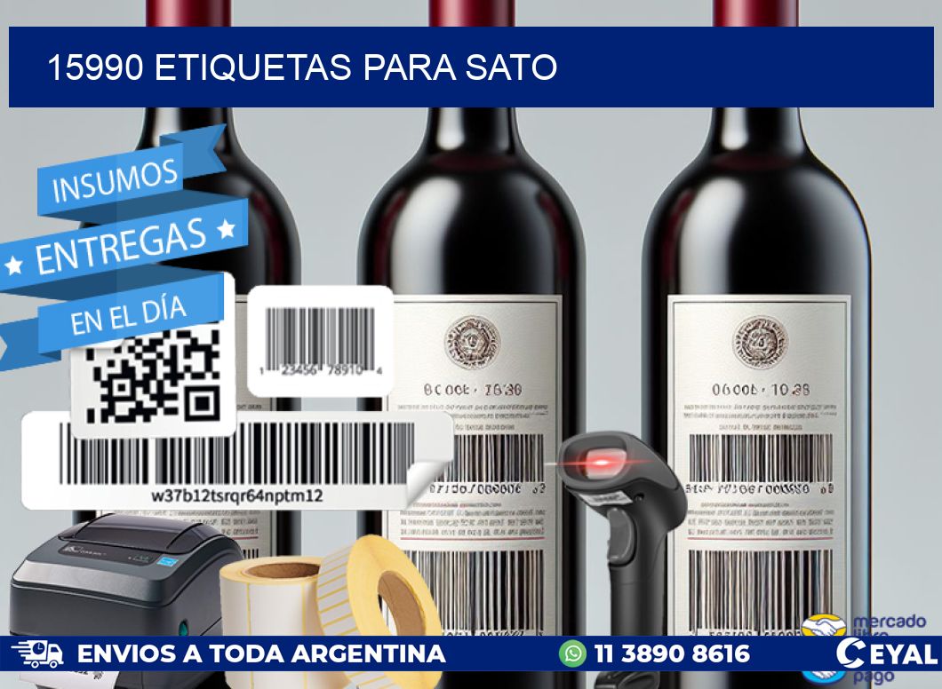 15990 ETIQUETAS PARA SATO
