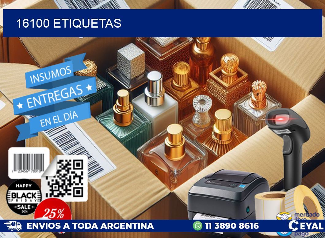 16100 ETIQUETAS