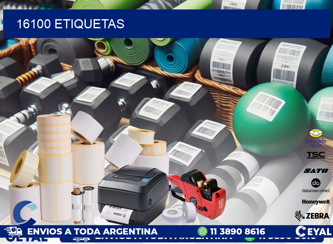 16100 ETIQUETAS