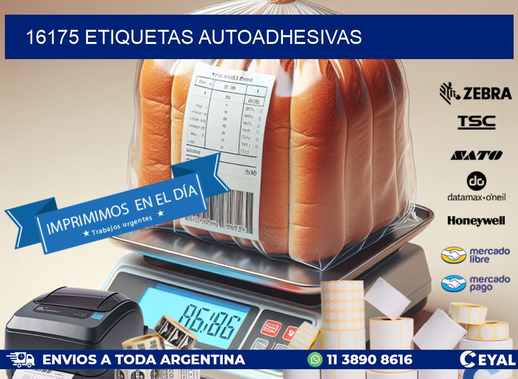 16175 ETIQUETAS AUTOADHESIVAS