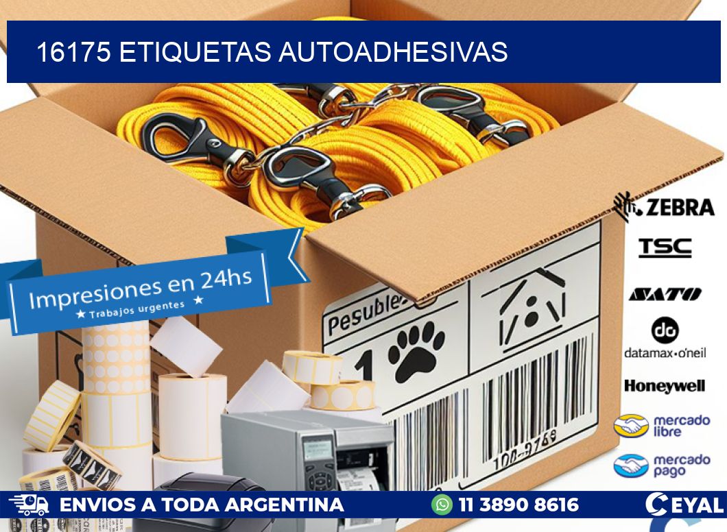 16175 ETIQUETAS AUTOADHESIVAS
