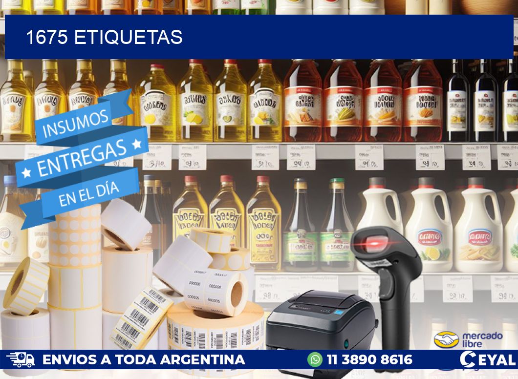 1675 ETIQUETAS