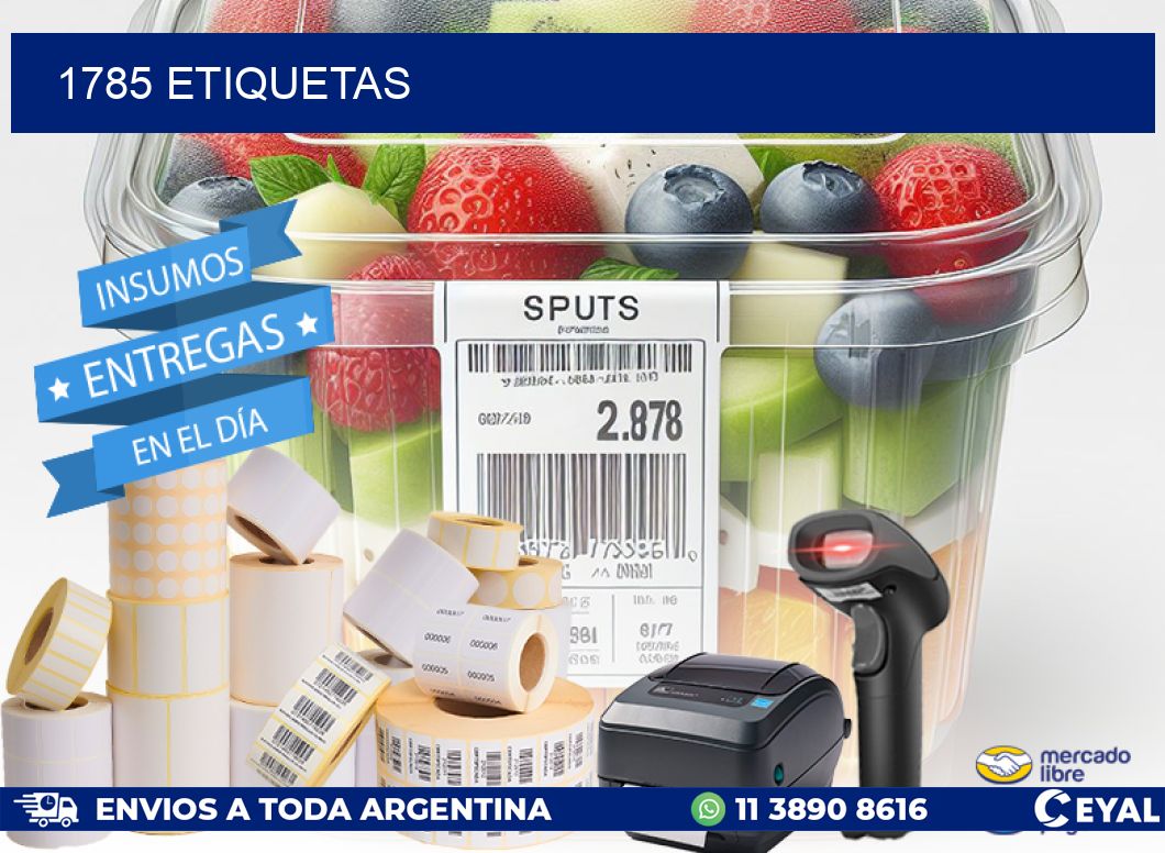 1785 ETIQUETAS