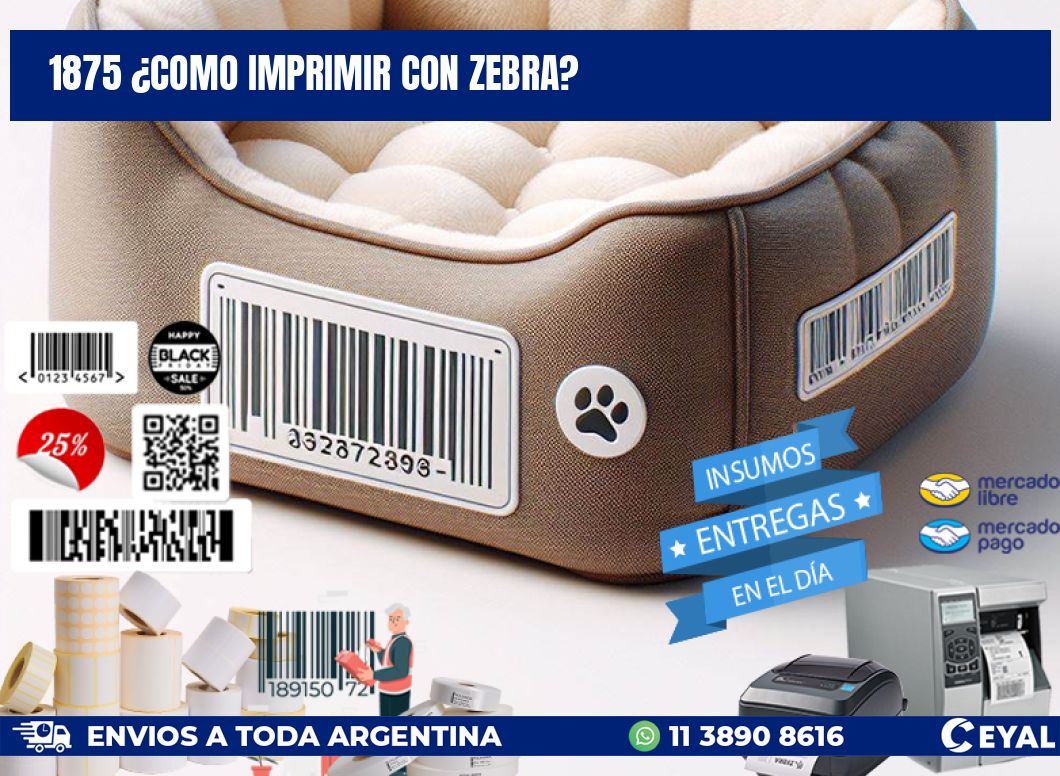 1875 ¿COMO IMPRIMIR CON ZEBRA?