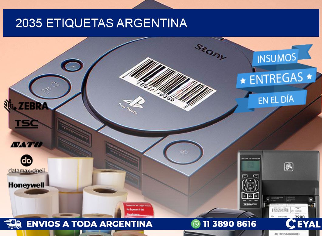 2035 ETIQUETAS ARGENTINA