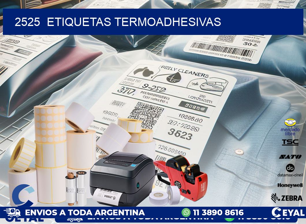 2525 ETIQUETAS TERMOADHESIVAS