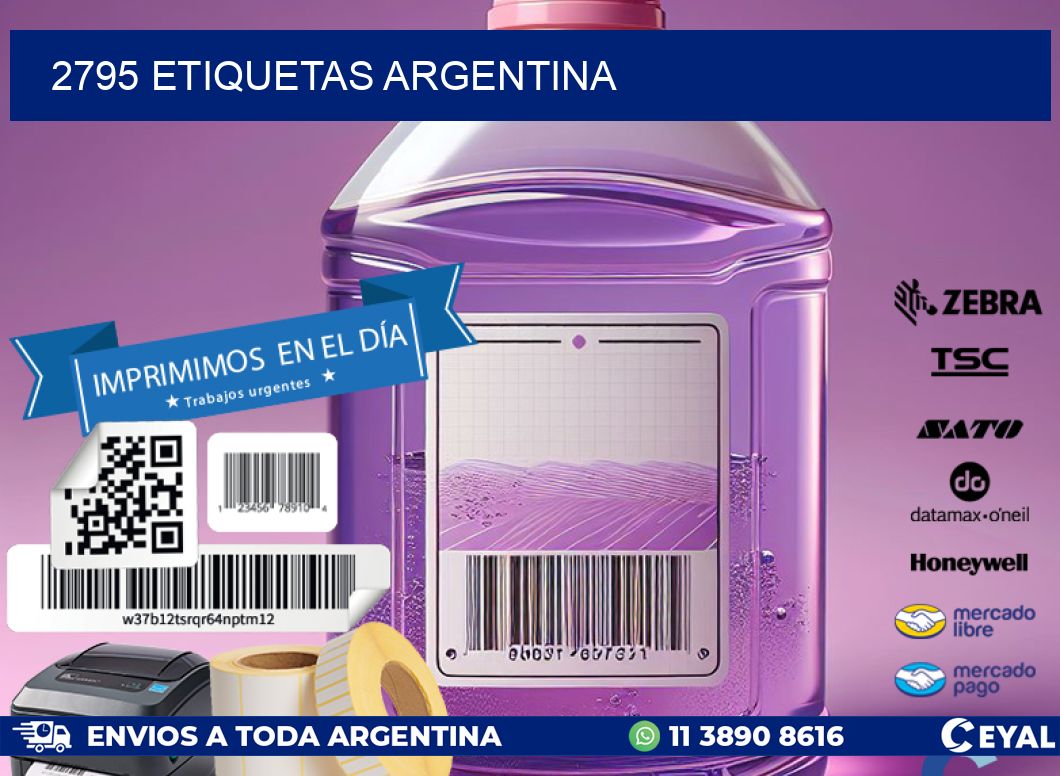 2795 ETIQUETAS ARGENTINA