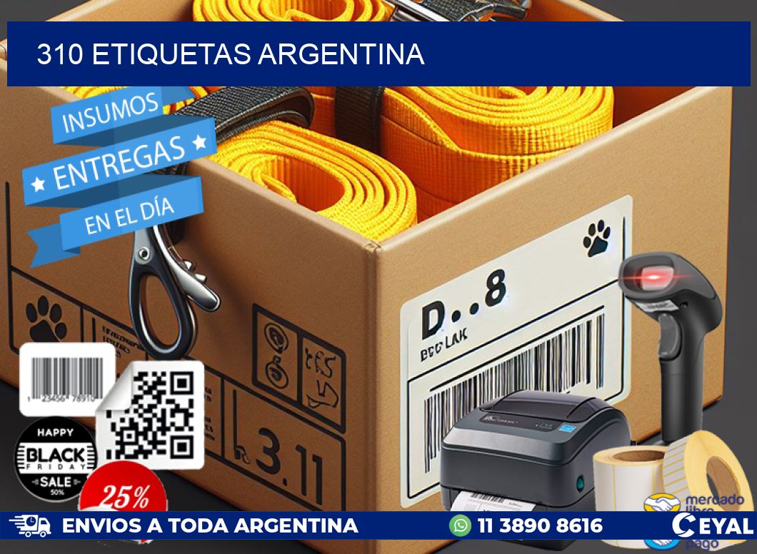 310 ETIQUETAS ARGENTINA