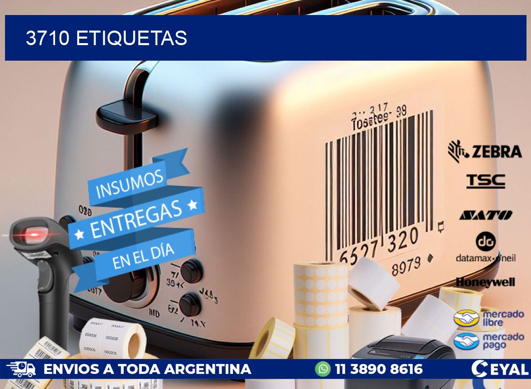 3710 ETIQUETAS