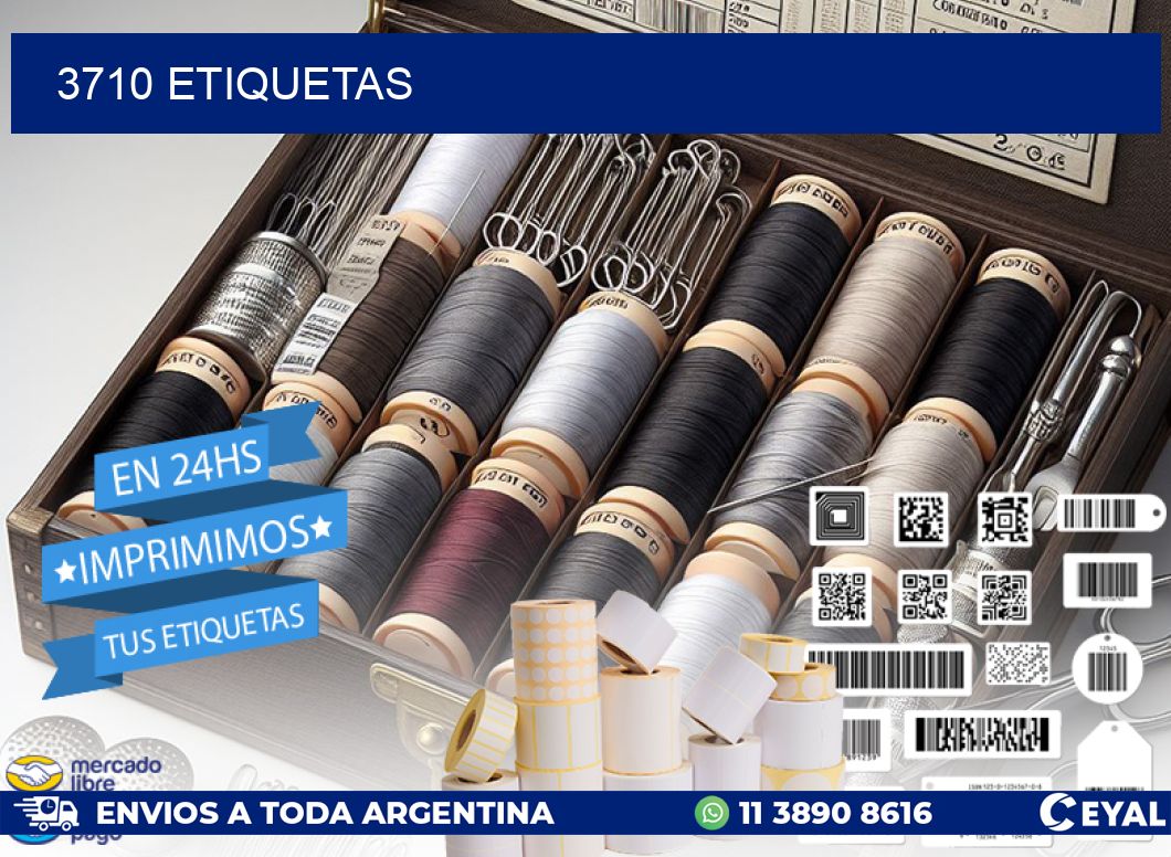 3710 ETIQUETAS