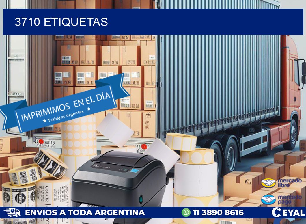3710 ETIQUETAS