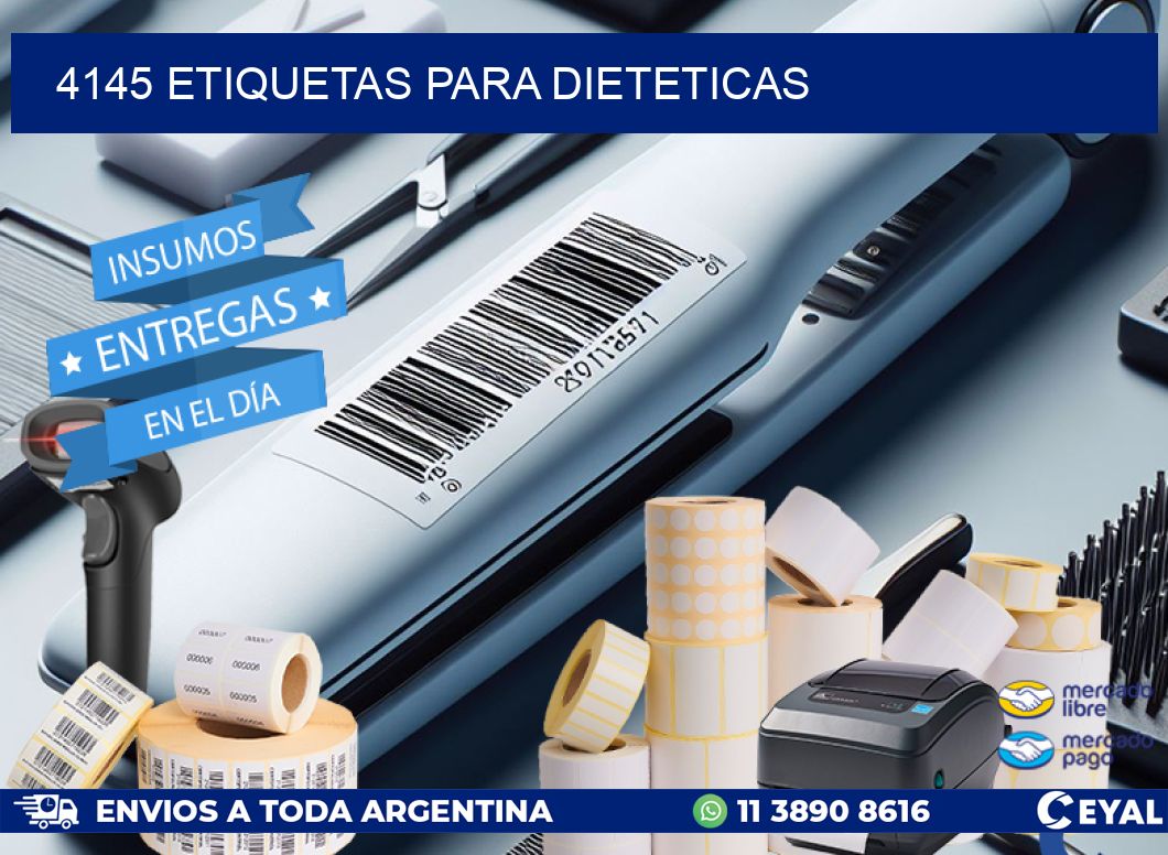 4145 ETIQUETAS PARA DIETETICAS
