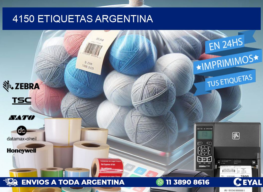 4150 ETIQUETAS ARGENTINA