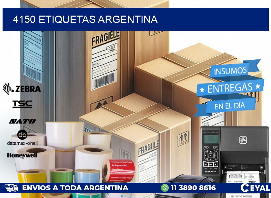 4150 ETIQUETAS ARGENTINA