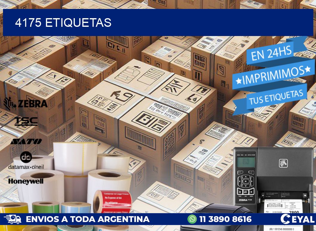 4175 ETIQUETAS