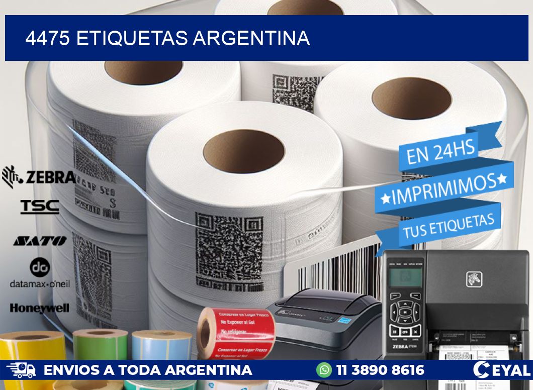 4475 ETIQUETAS ARGENTINA