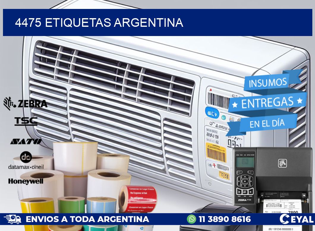 4475 ETIQUETAS ARGENTINA