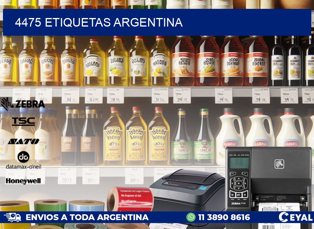 4475 ETIQUETAS ARGENTINA