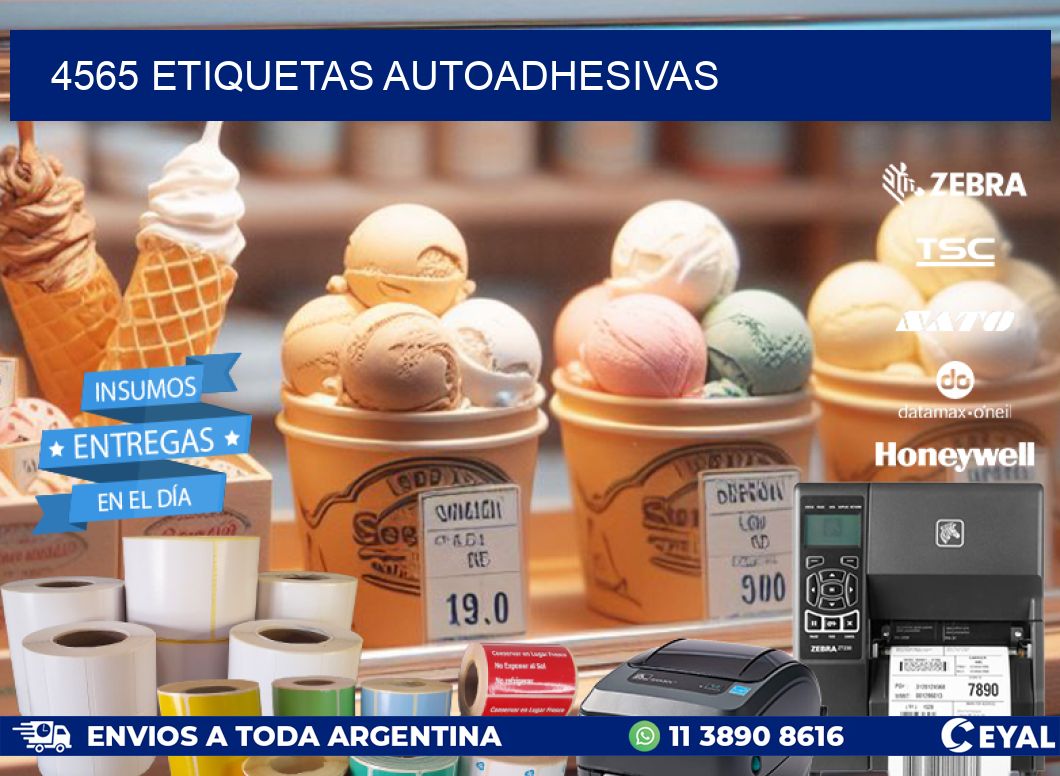 4565 ETIQUETAS AUTOADHESIVAS