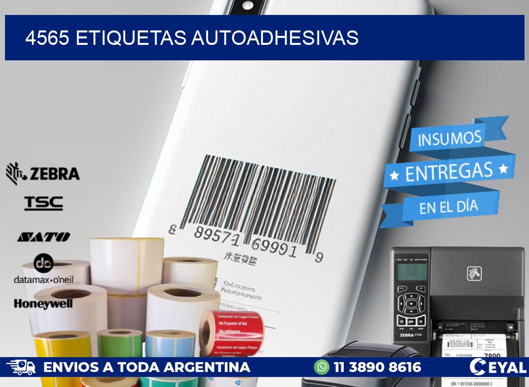 4565 ETIQUETAS AUTOADHESIVAS