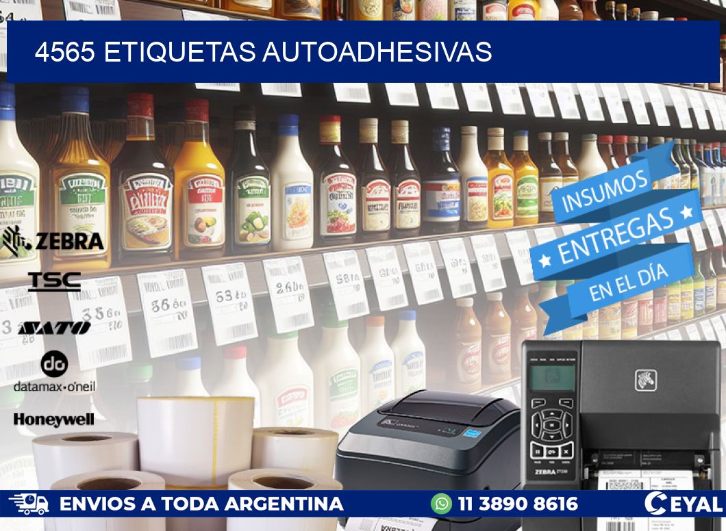 4565 ETIQUETAS AUTOADHESIVAS