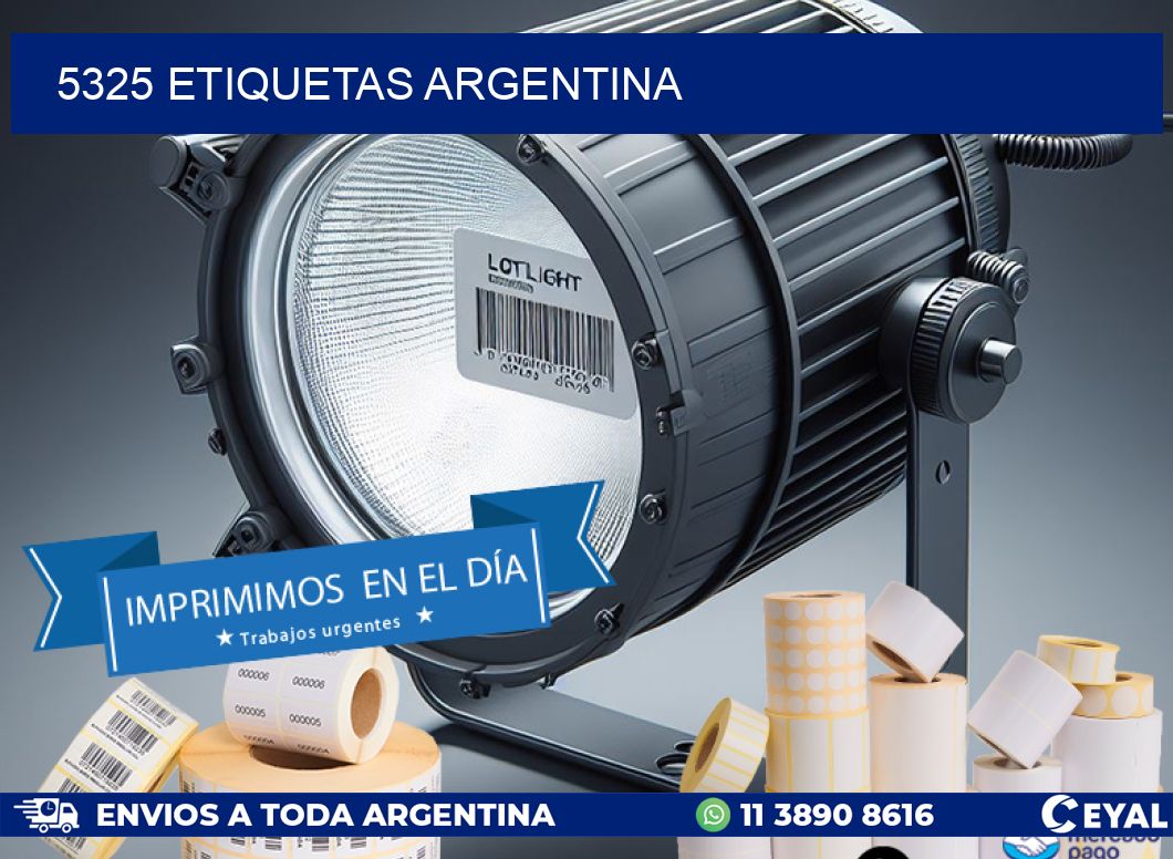 5325 ETIQUETAS ARGENTINA