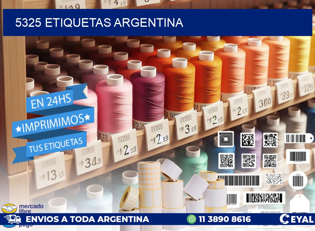 5325 ETIQUETAS ARGENTINA