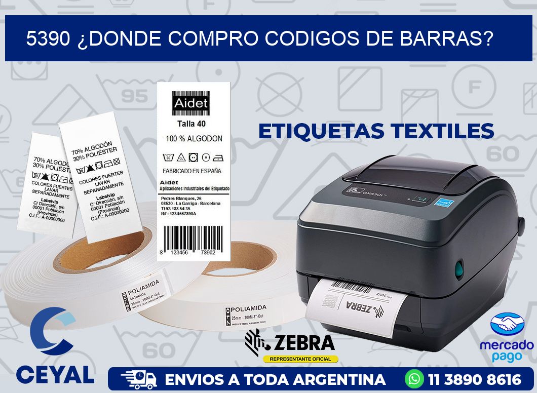 5390 ¿DONDE COMPRO CODIGOS DE BARRAS?