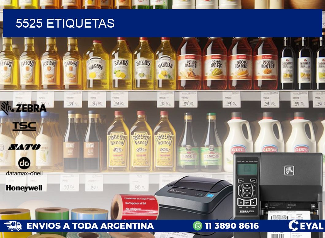 5525 ETIQUETAS