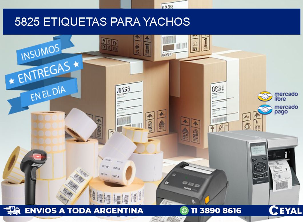 5825 ETIQUETAS PARA YACHOS