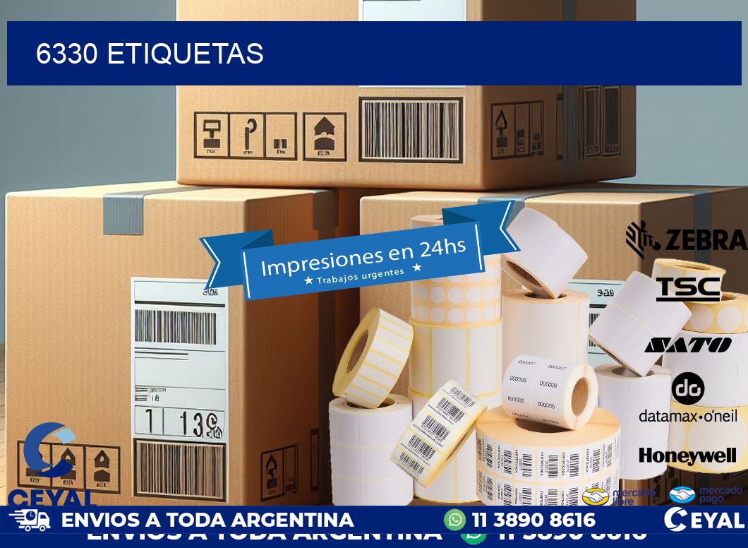 6330 ETIQUETAS