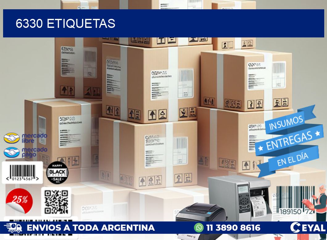 6330 ETIQUETAS