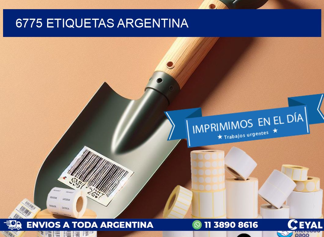 6775 ETIQUETAS ARGENTINA