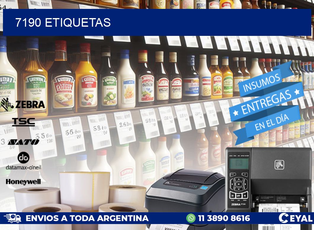 7190 ETIQUETAS