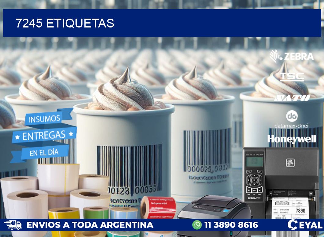7245 ETIQUETAS