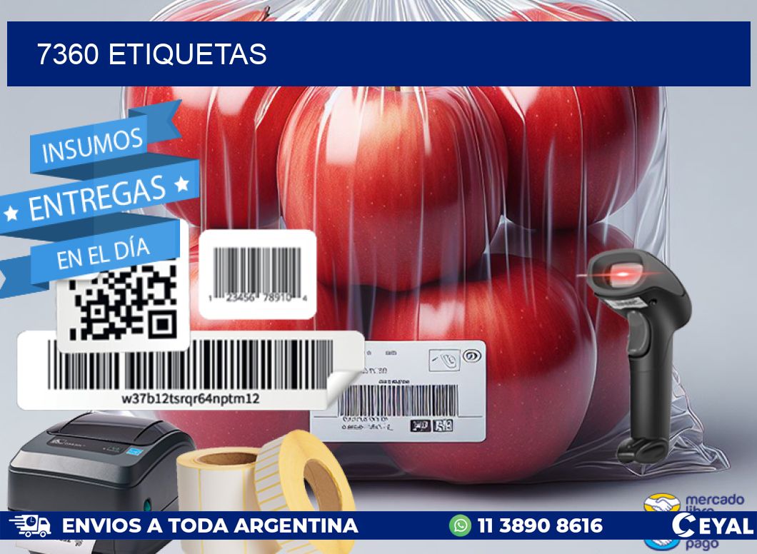 7360 ETIQUETAS