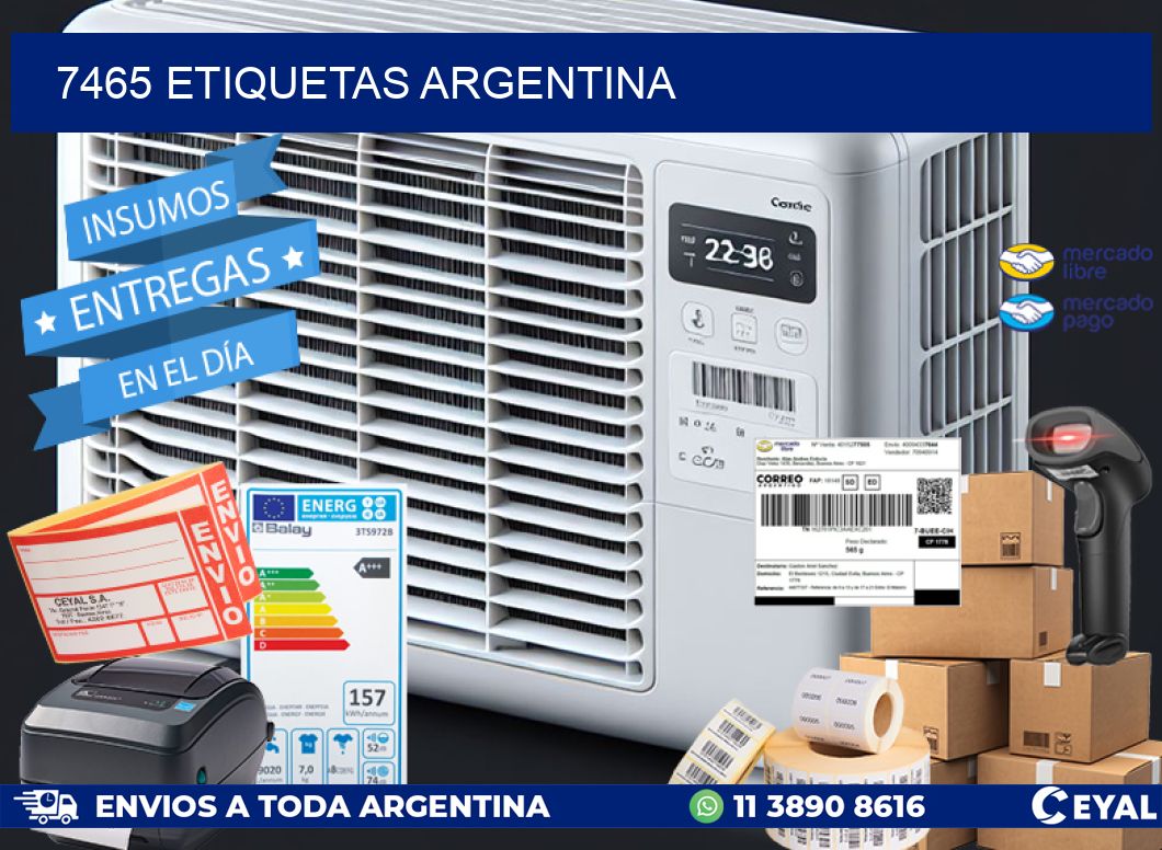 7465 ETIQUETAS ARGENTINA