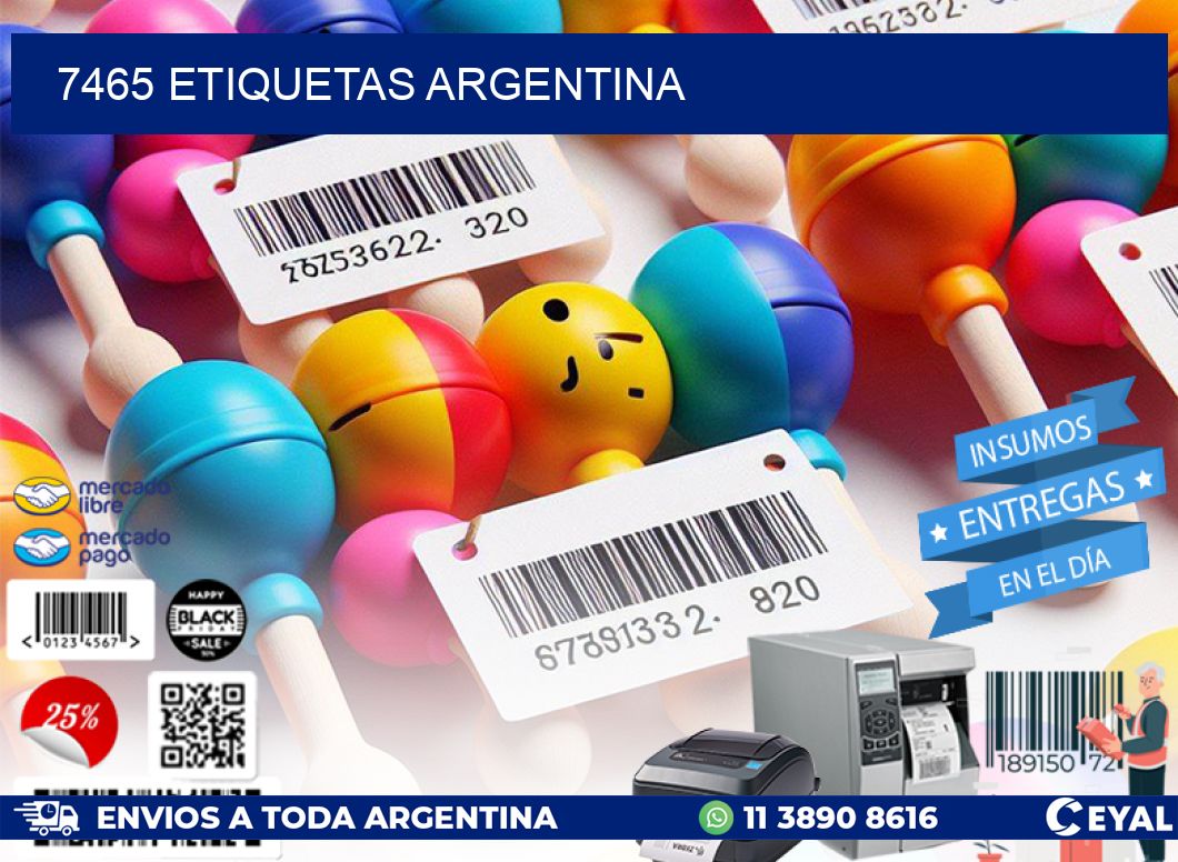 7465 ETIQUETAS ARGENTINA