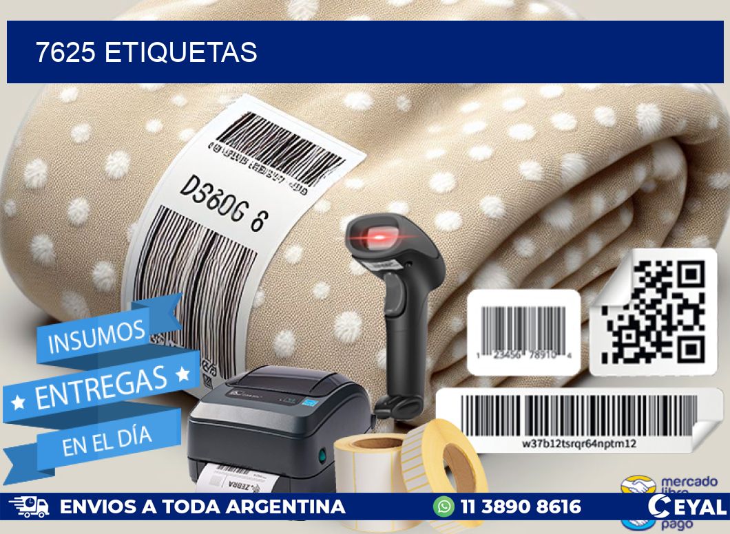 7625 ETIQUETAS
