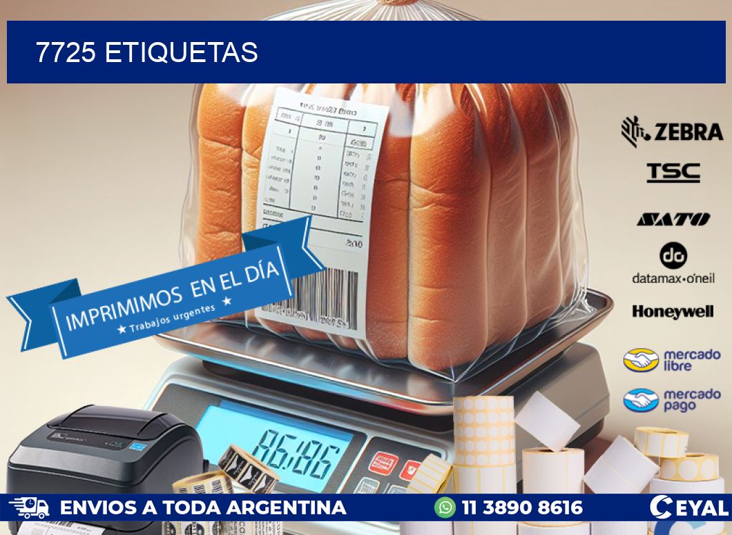 7725 ETIQUETAS