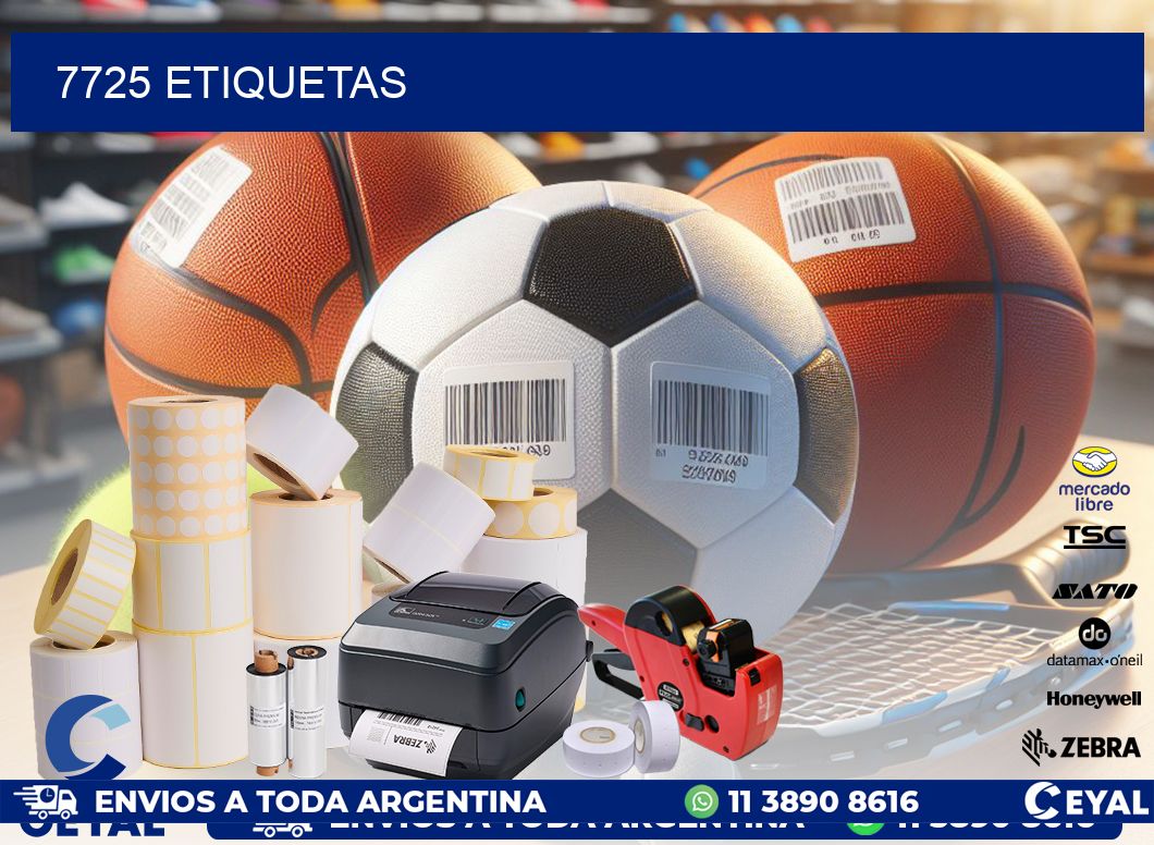 7725 ETIQUETAS