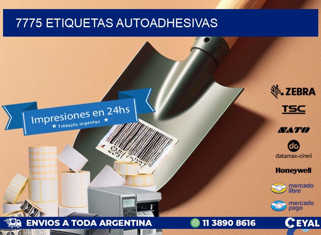 7775 ETIQUETAS AUTOADHESIVAS