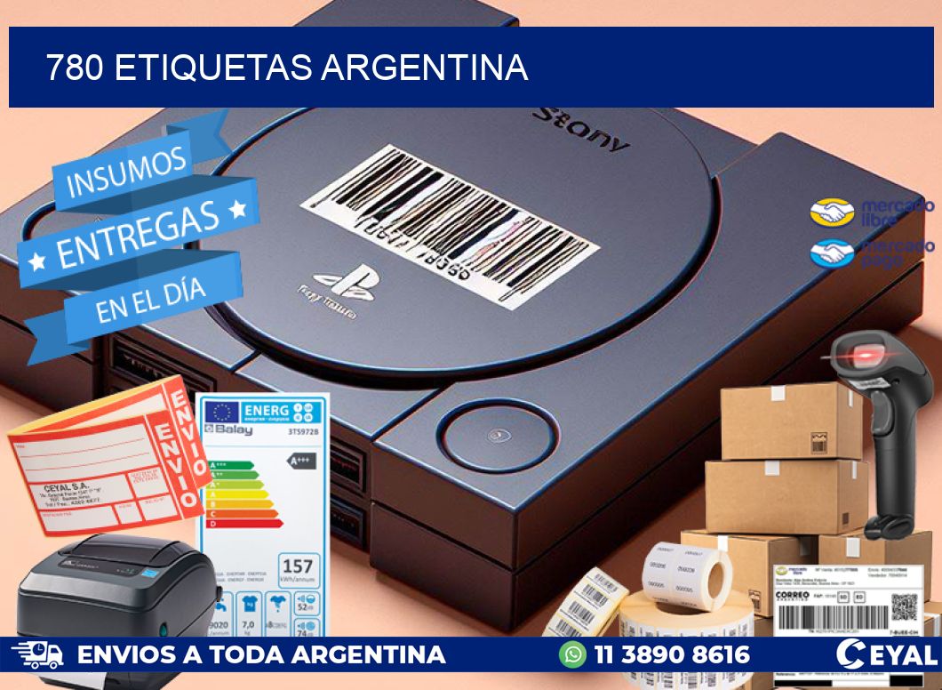 780 ETIQUETAS ARGENTINA