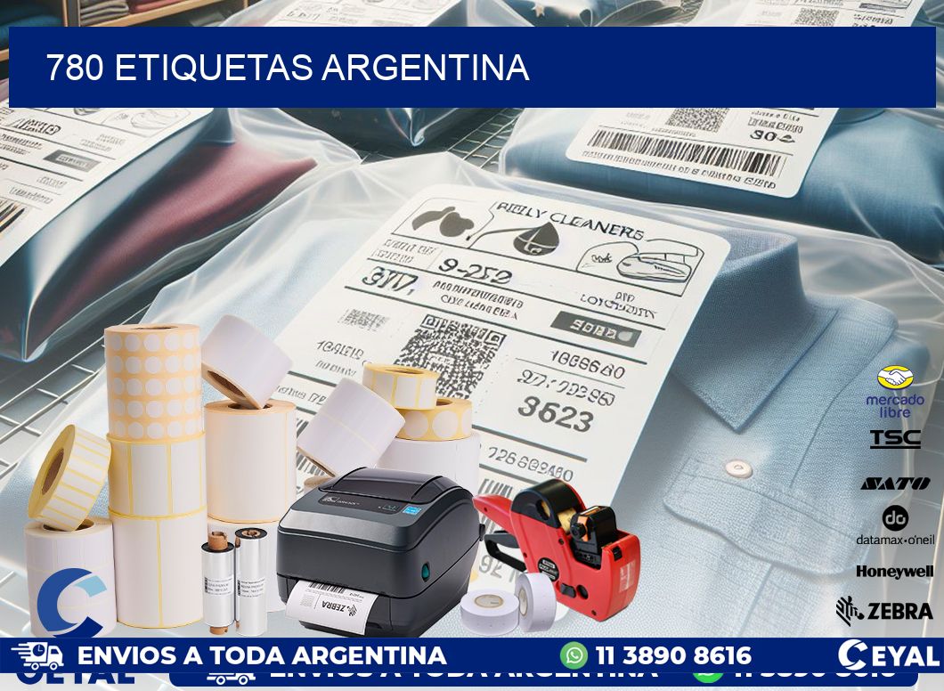 780 ETIQUETAS ARGENTINA