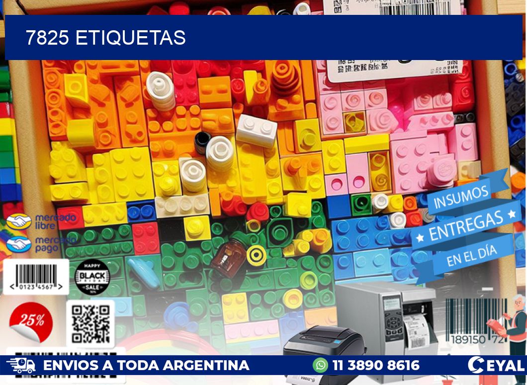 7825 ETIQUETAS