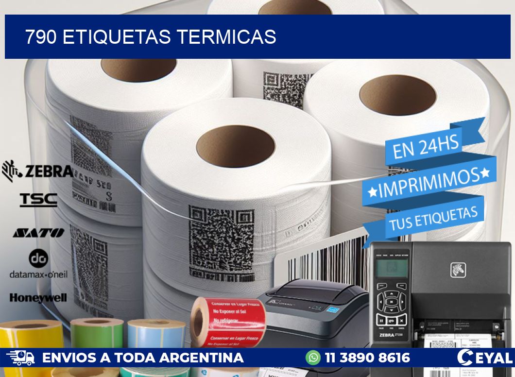790 ETIQUETAS TERMICAS