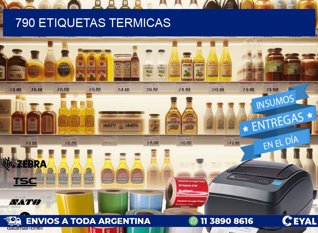 790 ETIQUETAS TERMICAS