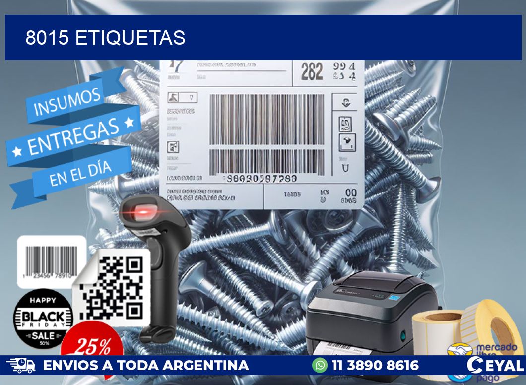 8015 ETIQUETAS