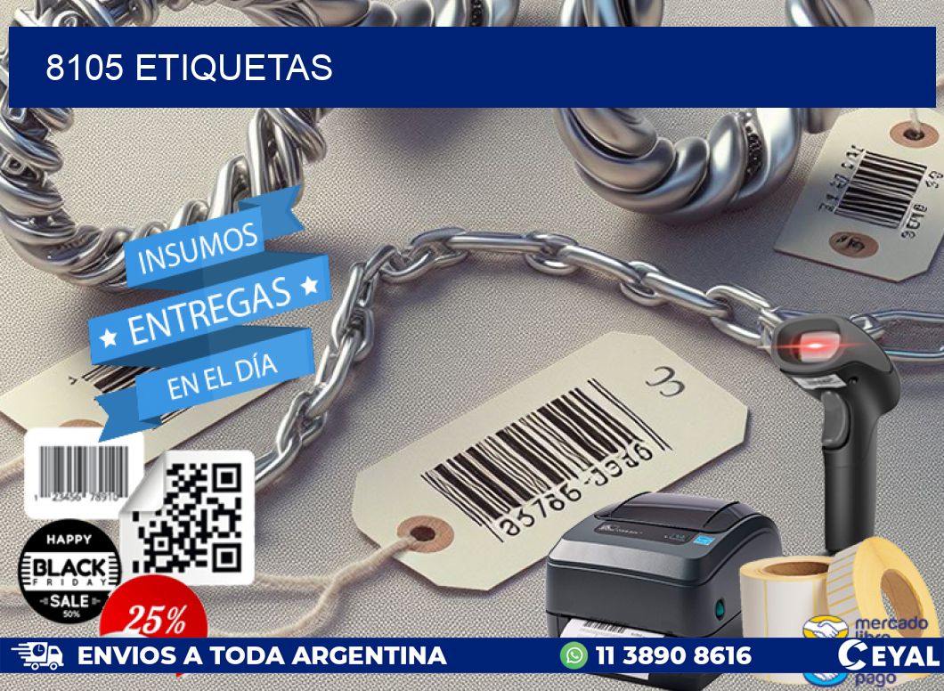 8105 ETIQUETAS