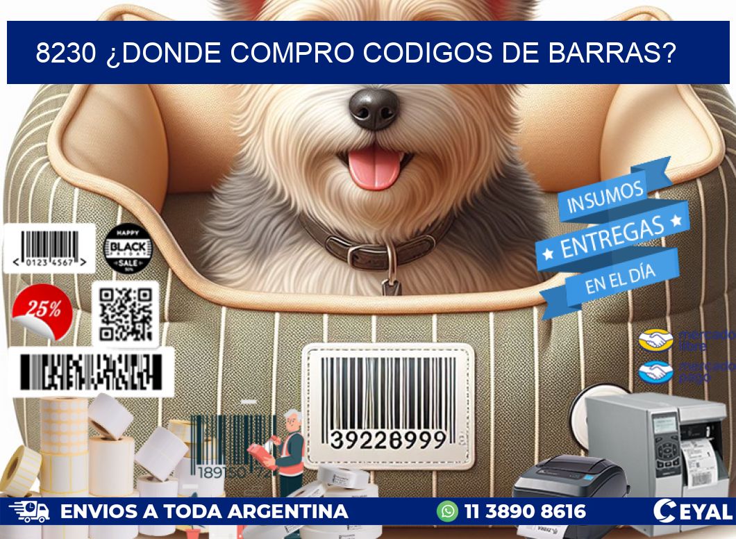 8230 ¿DONDE COMPRO CODIGOS DE BARRAS?